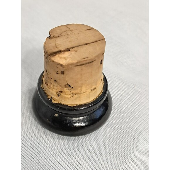 MCM Individual Carafe Glass Coffee Carafate Vintage Gold Inland Glass Co. - Picture 9 of 10